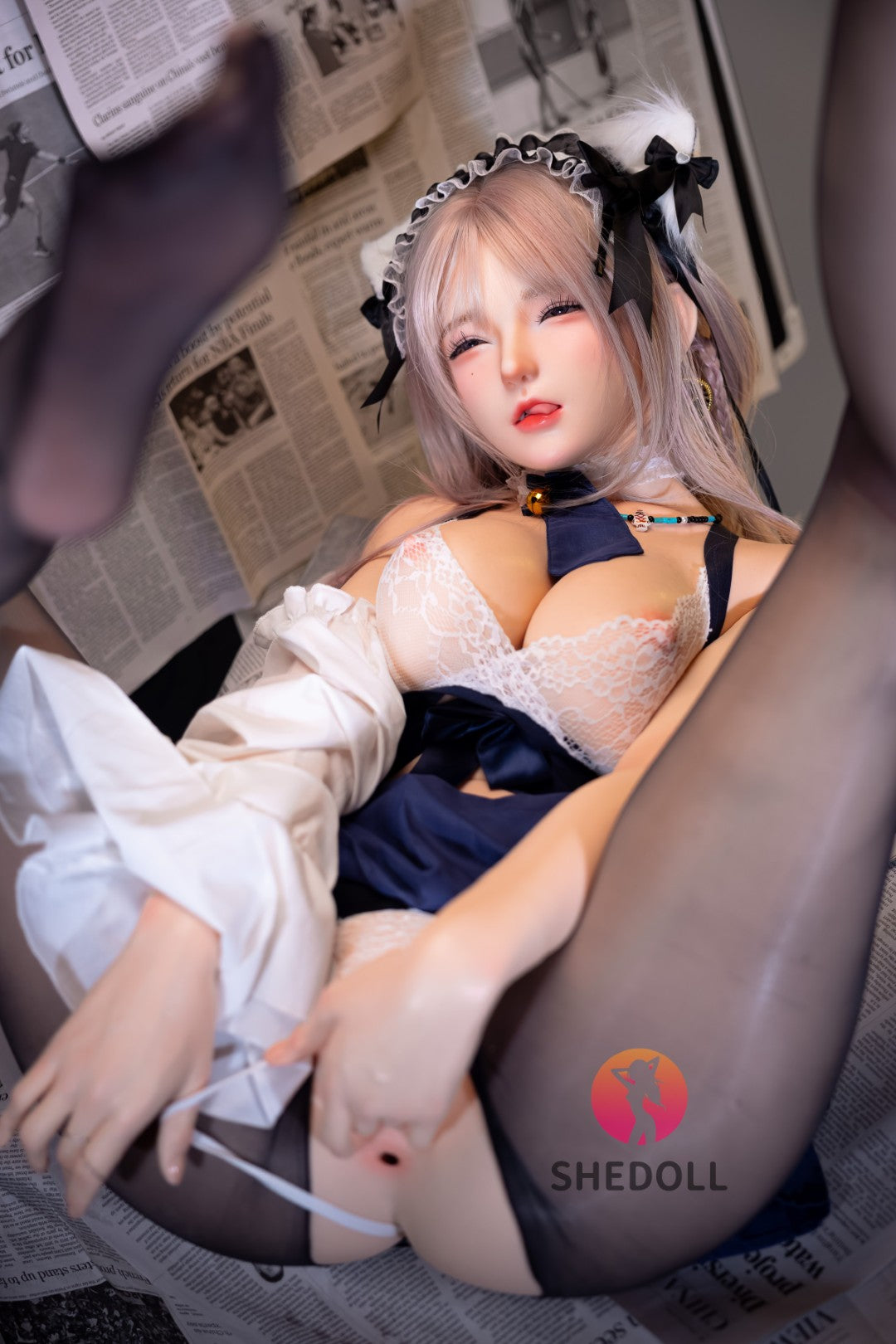 Jasmine sekso lėlė (SHEDOLL 168 cm D-Cup #SH233 3.0 silikonas)