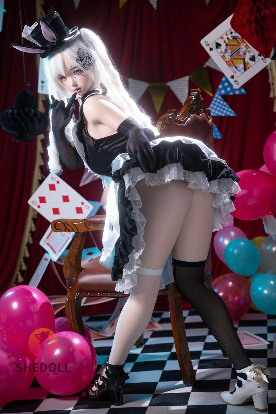 Sekso lėlė Cece (SHEDOLL 156 cm E-puodelis #SH250 2.0 silikonas)