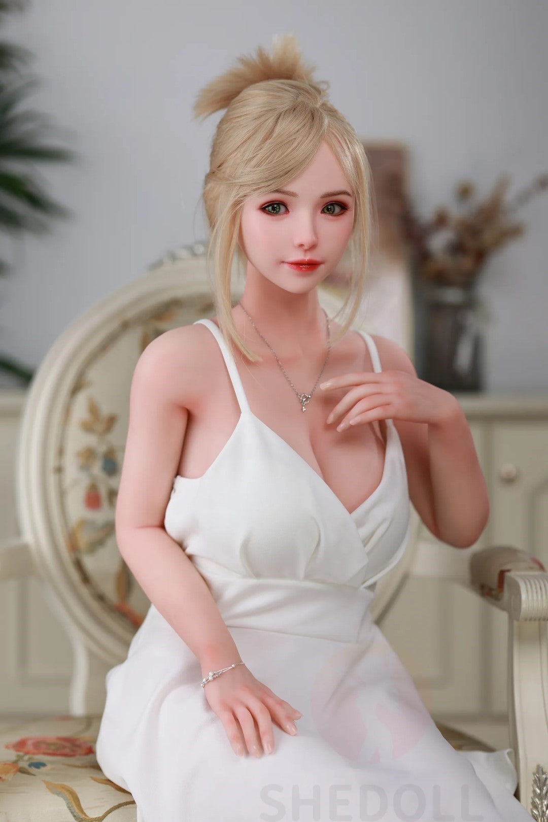Jenny Sex Doll (SHEDOLL 158 cm C puodelis # SH049 TPE + silikonas)