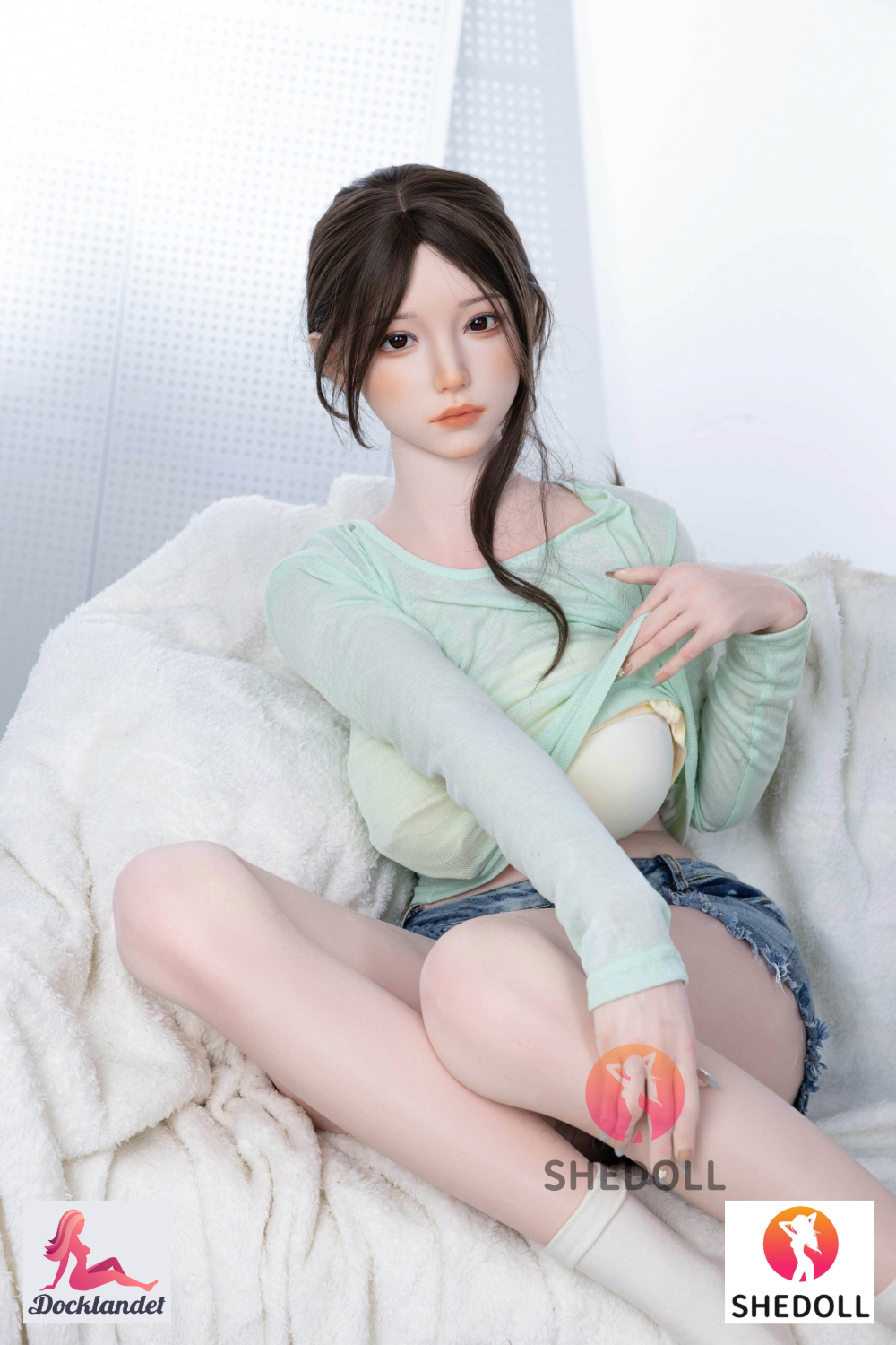 Sekso lėlė Cheryl (SHEDOLL 168 cm D-Cup #SH193 2.0 silikonas)