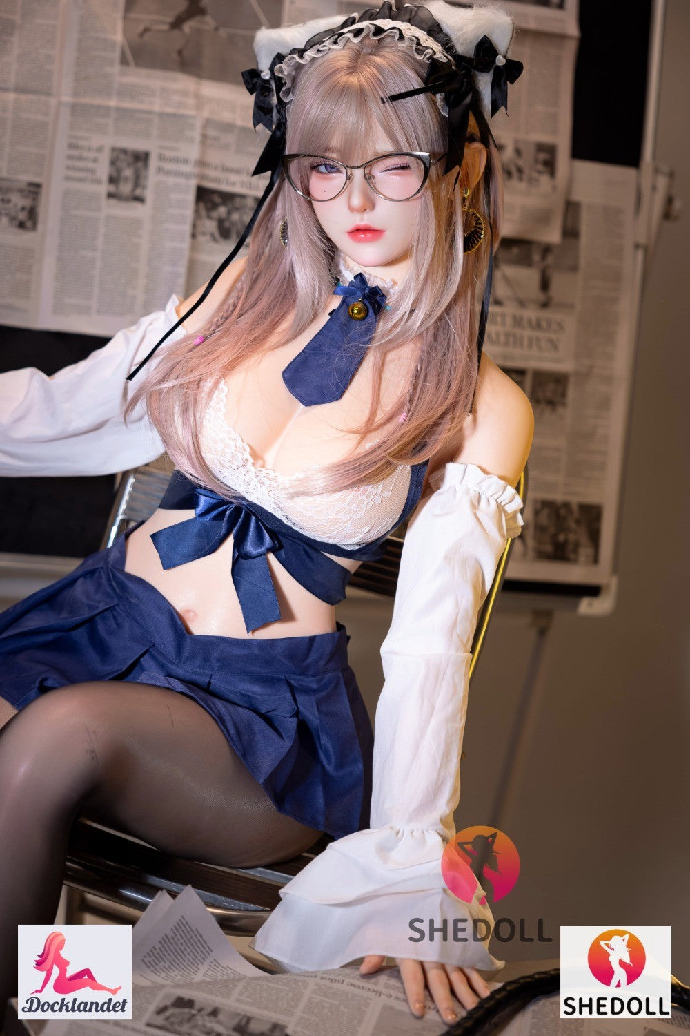 Jasmine sekso lėlė (SHEDOLL 168 cm D-Cup #SH233 3.0 silikonas)