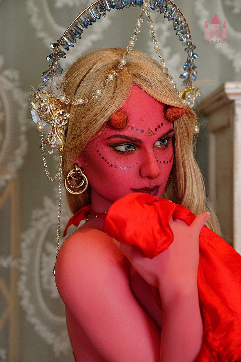 Sekso lėlė Scarlett (Dolls Castle 163 cm F-taurė #A3 TPE)