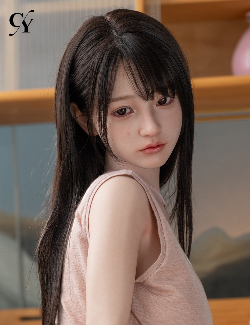 Sekso lėlė Shuyu (TOP CYDOLL 157 cm D puodelis TPE + silikonas)