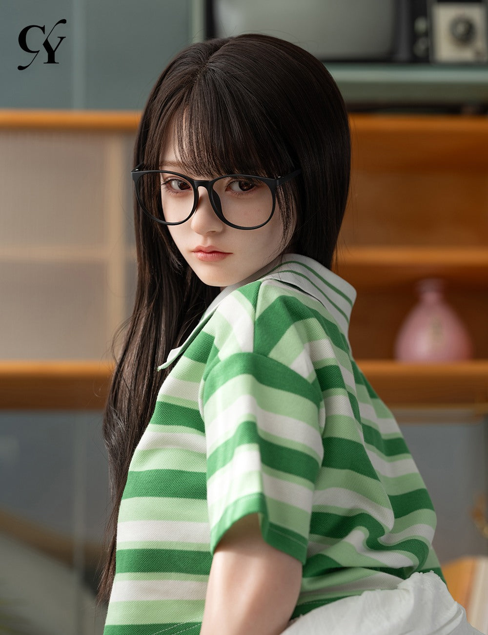 Sekso lėlė Shuyu (TOP CYDOLL 157 cm D puodelis TPE + silikonas)