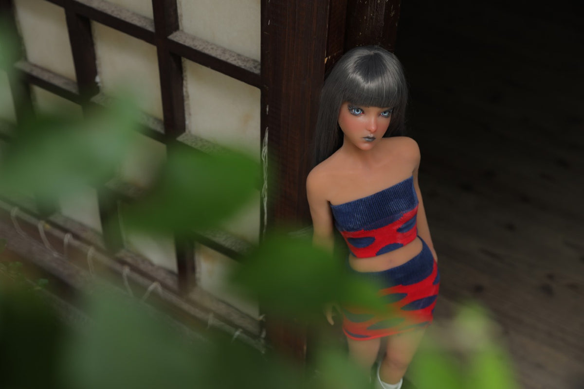 Momoko sekso lėlė (Climax Doll Mini 60cm B puodelis, silikonas)