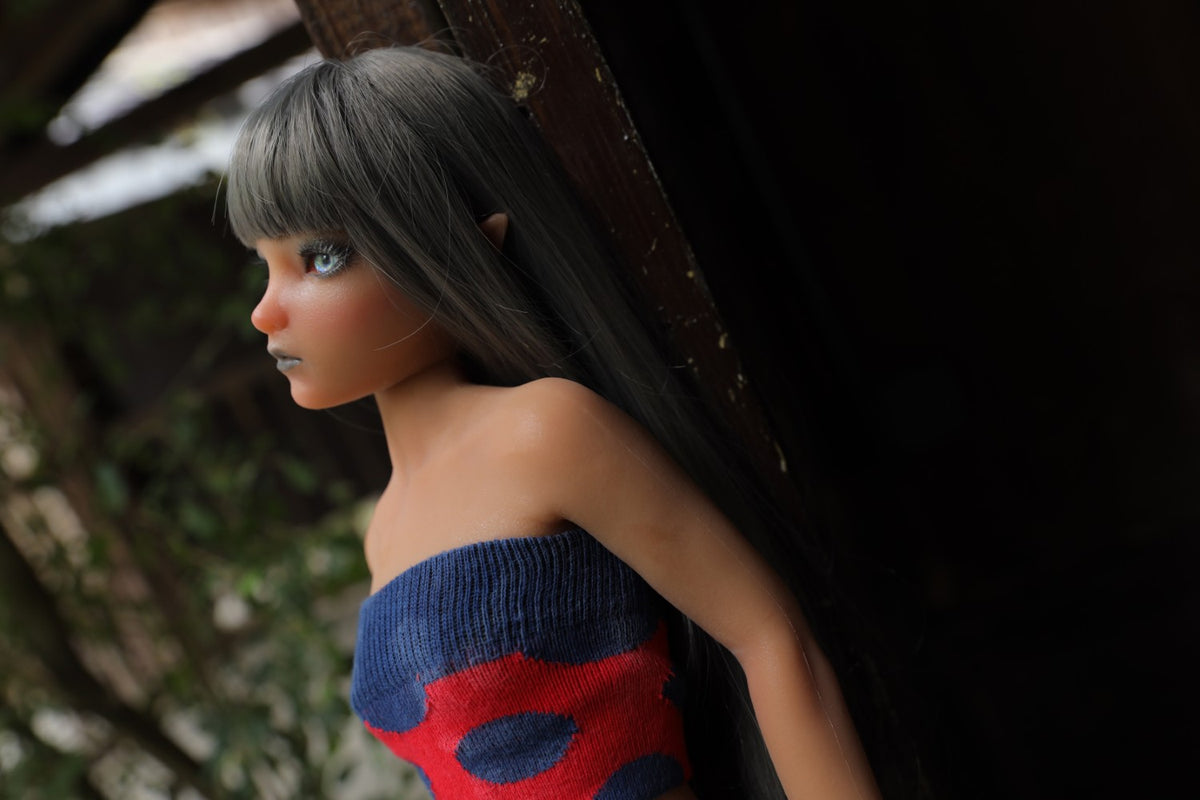 Momoko sekso lėlė (Climax Doll Mini 60cm B puodelis, silikonas)