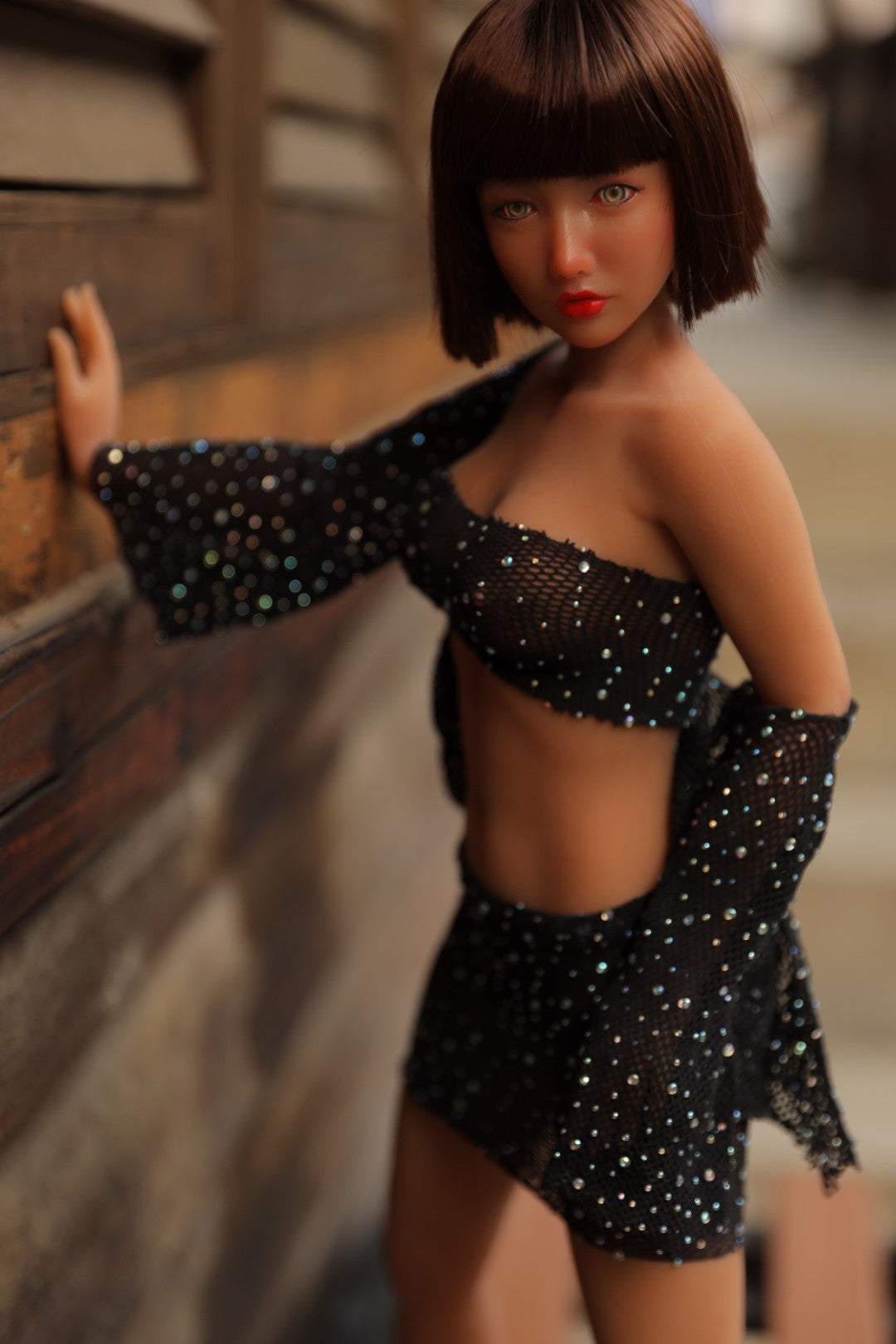 Tiesioginio sekso lėlė (Climax Doll Mini 60cm C puodelis, silikonas)