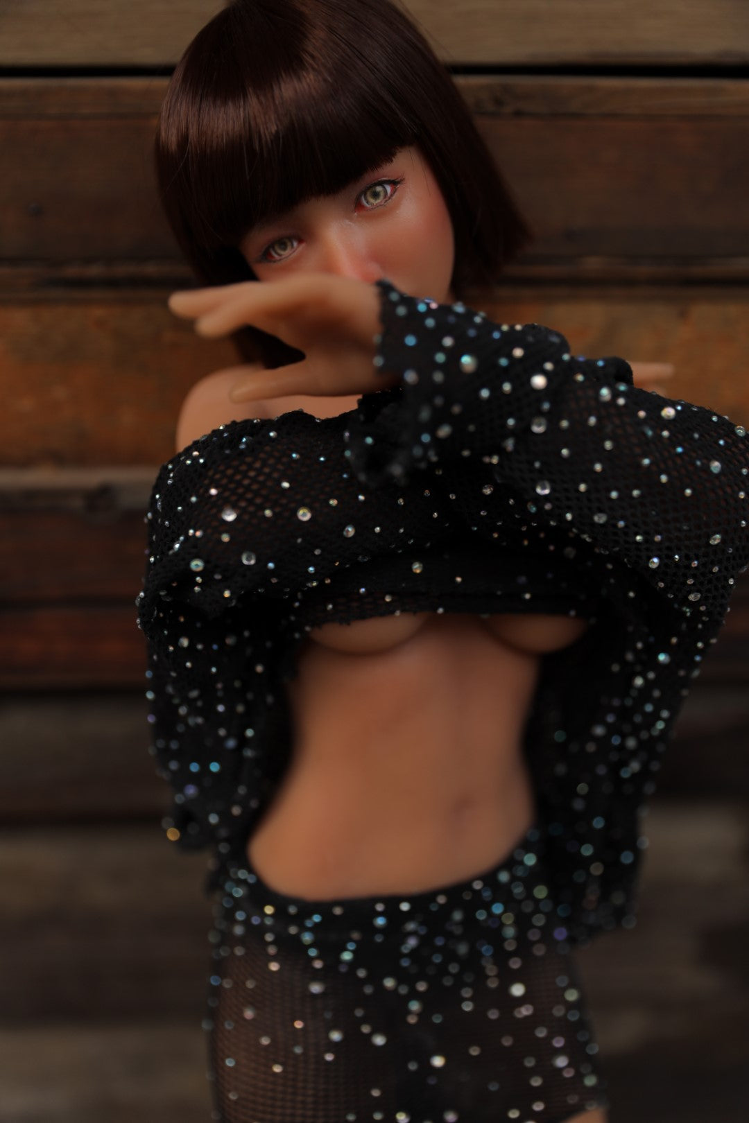 Tiesioginio sekso lėlė (Climax Doll Mini 60cm C puodelis, silikonas)