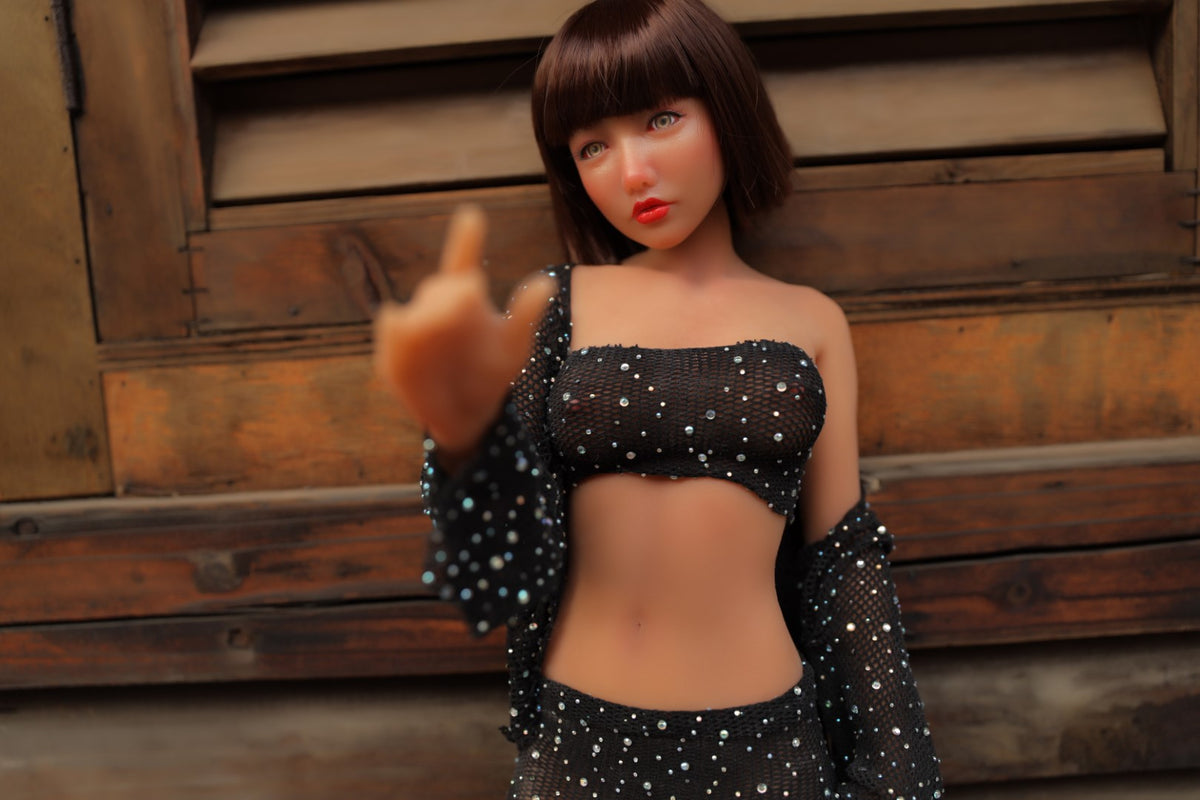 Tiesioginio sekso lėlė (Climax Doll Mini 60cm C puodelis, silikonas)