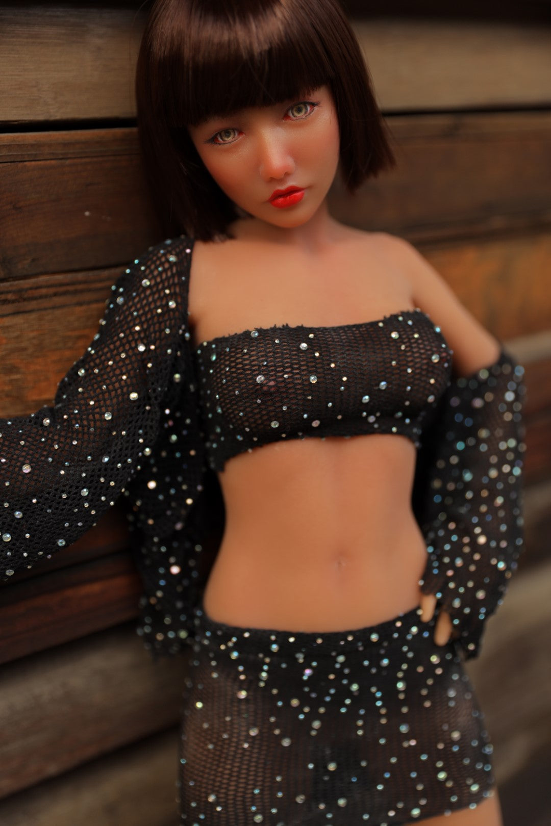 Tiesioginio sekso lėlė (Climax Doll Mini 60cm C puodelis, silikonas)