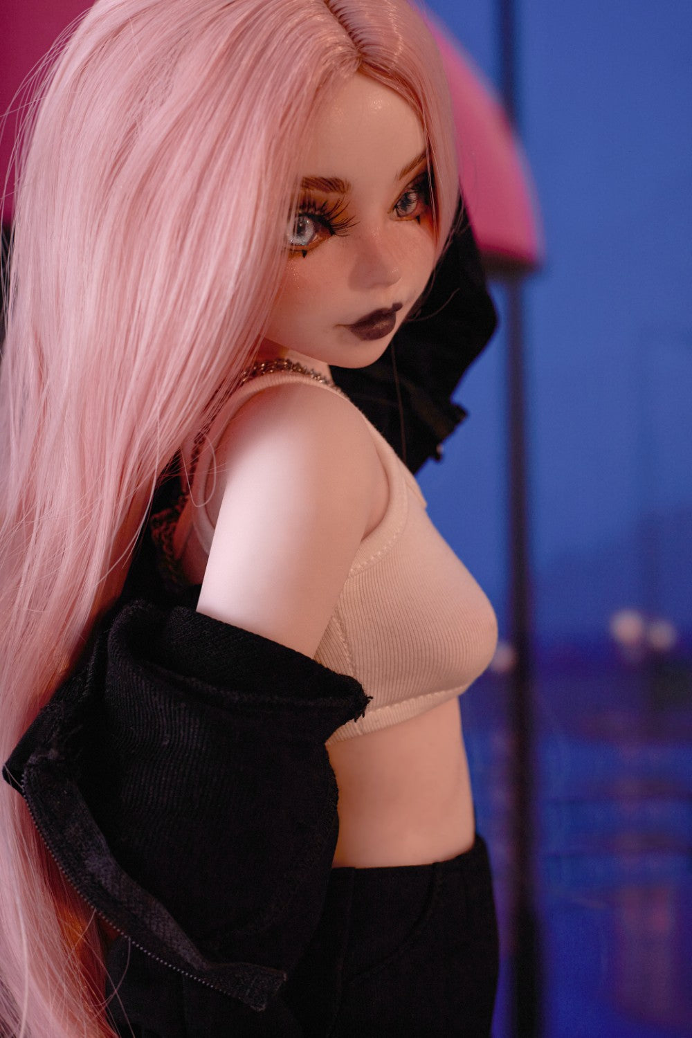 Hilary Sex Doll (Climax Doll Mini 60cm A-puodelis silikoninis)