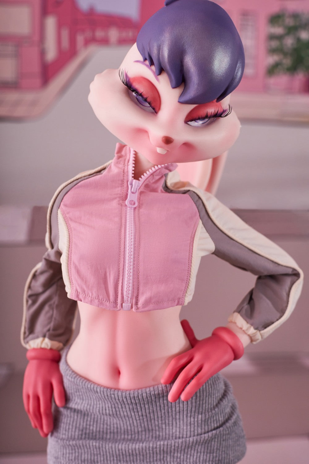 Sekso lėlė Lori Bunny (Climax Doll Mini 70cm C puodelis, silikonas)