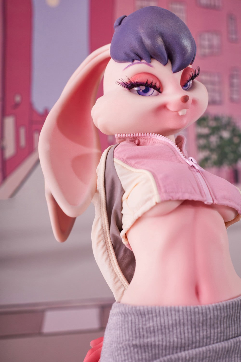 Sekso lėlė Lori Bunny (Climax Doll Mini 70cm C puodelis, silikonas)