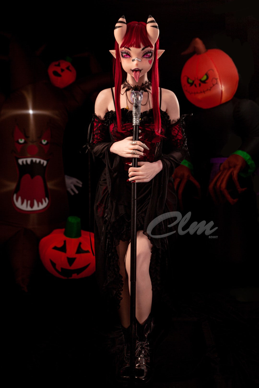 Sekso lėlė Meru Succubus (Climax Doll Ultra 157cm B puodelis, silikonas)
