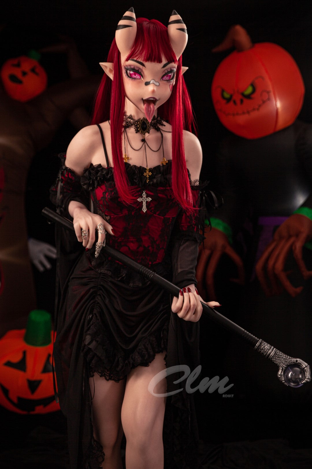 Sekso lėlė Meru Succubus (Climax Doll Ultra 157cm B puodelis, silikonas)