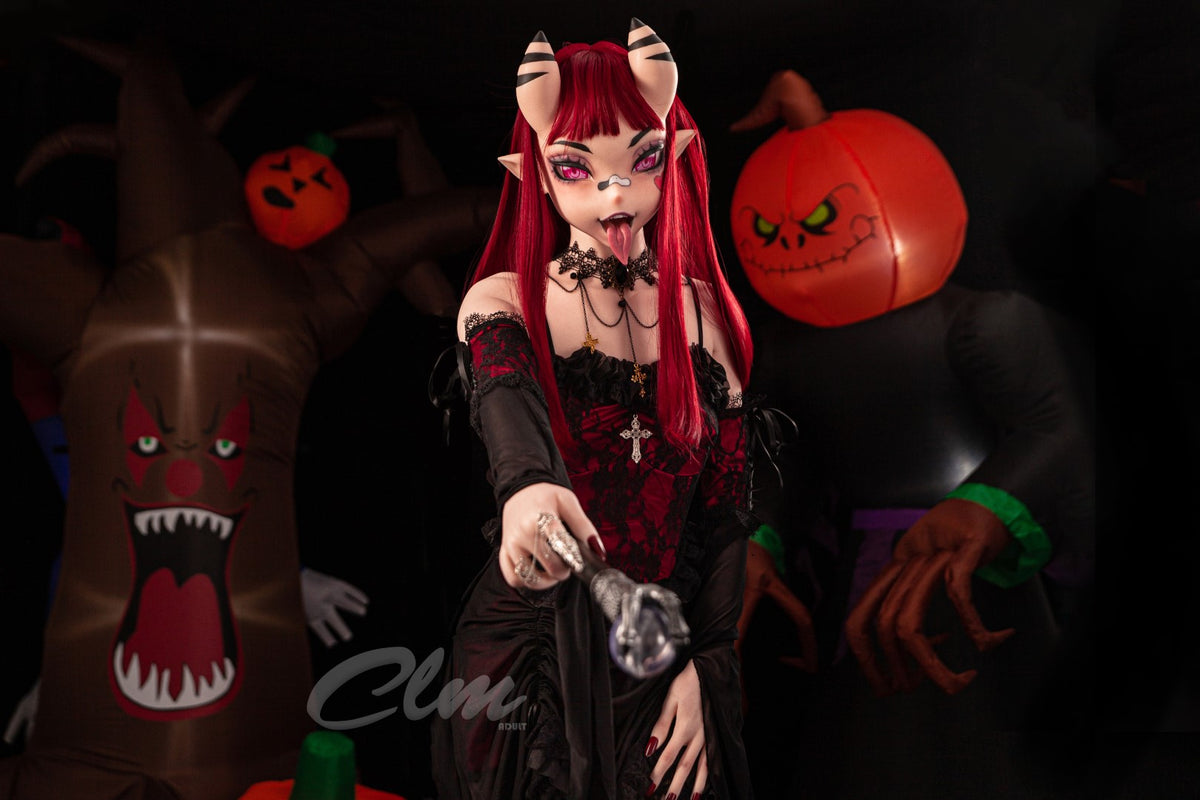 Sekso lėlė Meru Succubus (Climax Doll Ultra 157cm B puodelis, silikonas)
