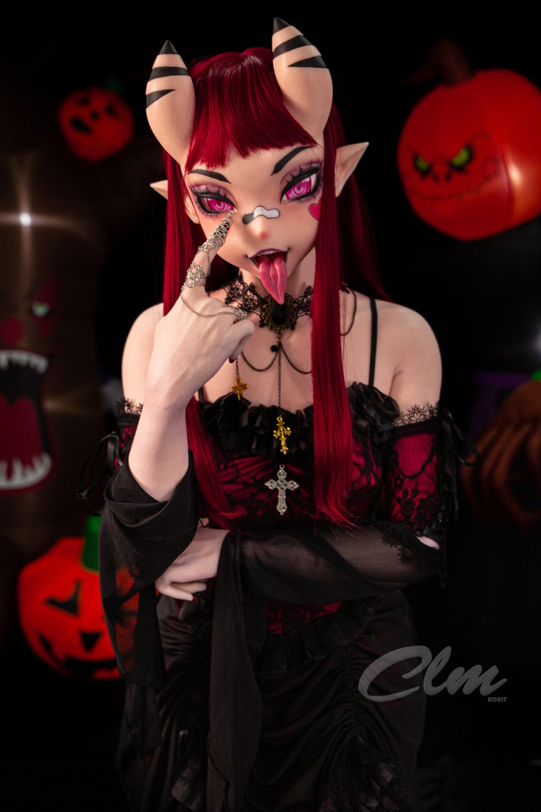 Sekso lėlė Meru Succubus (Climax Doll Ultra 157cm B puodelis, silikonas)