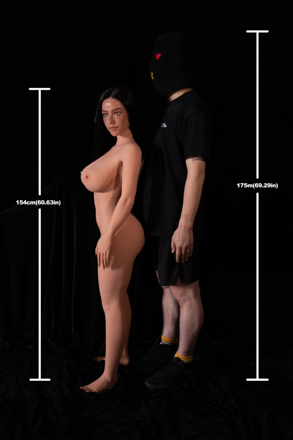 Sekso lėlė Tasha (Climax Doll Pro 154cm E-puodelis TPE + silikonas)