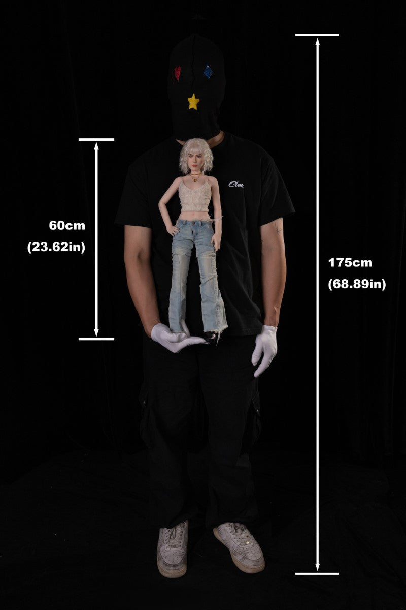 Sekso lėlė Tara (Climax Doll Mini 60cm S-puodelis, silikonas)