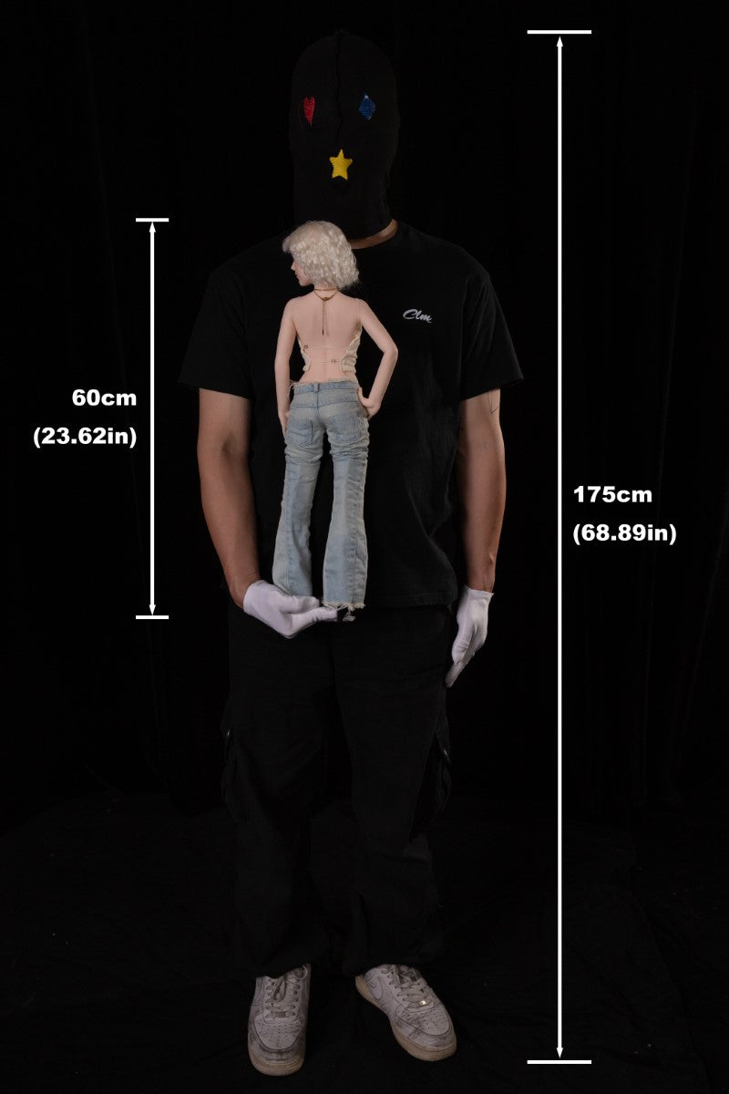 Sekso lėlė Tara (Climax Doll Mini 60cm S-puodelis, silikonas)