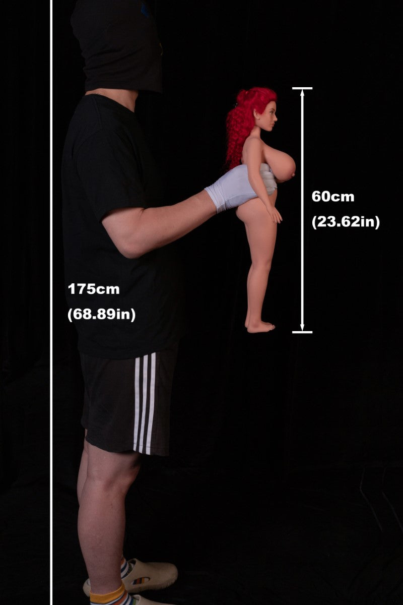 Hedy Sex Doll (Climax Doll Mini 60cm F puodelis silikonas)