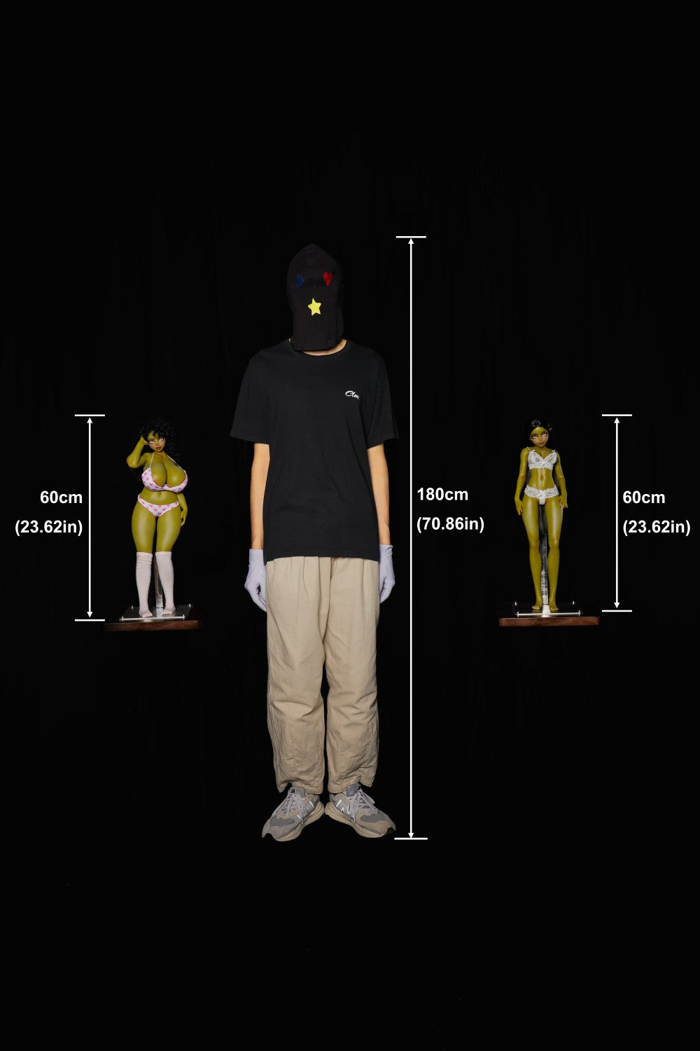 Hani Sex Doll (Climax Doll Mini 60cm B puodelis, silikonas)