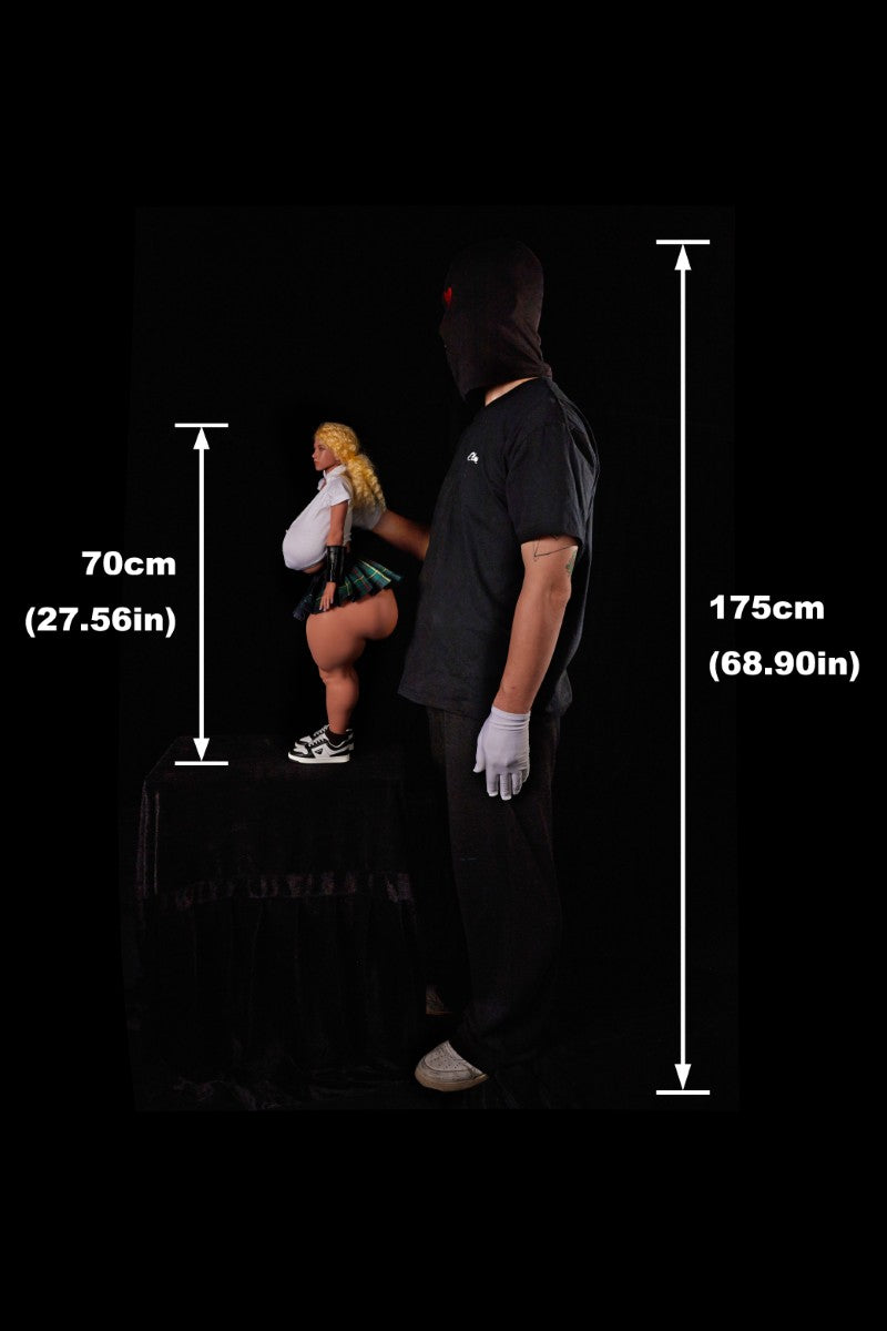 Chace Sex Doll (Climax Doll Mini 70cm S-puodelis, silikonas)