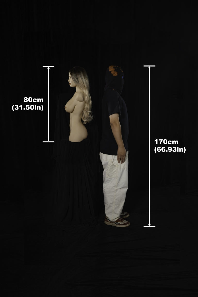 Miko Torso sekso lėlė (Climax Lėlė ULW 80cm E-puodelis silikonas)