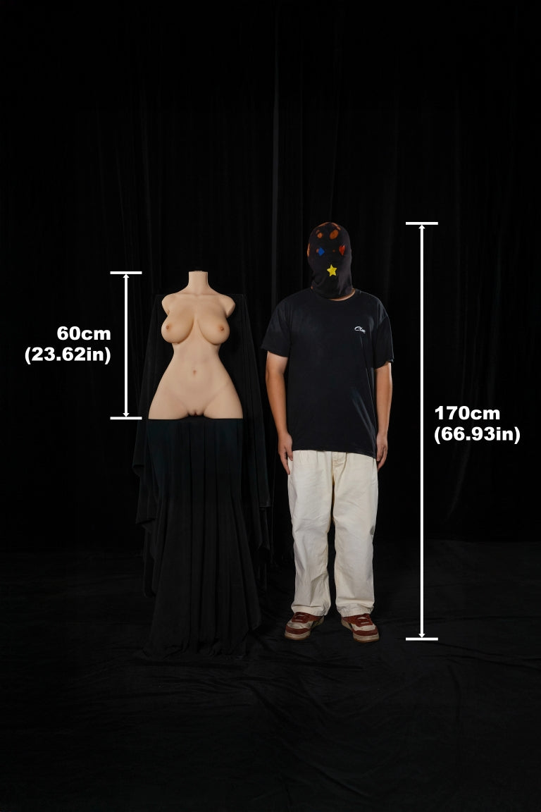 Torso 662# Sex Doll (Climax Lėlė ULW 60cm E-puodelis silikonas)