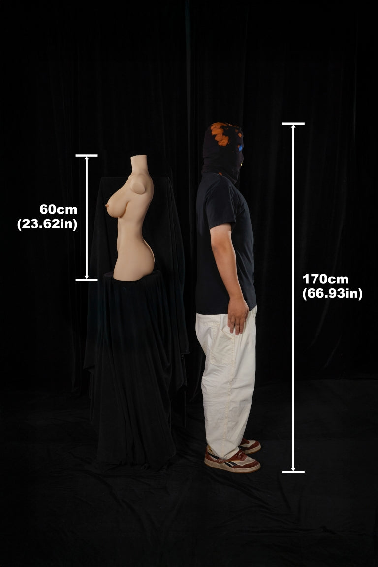 Torso 662# Sex Doll (Climax Lėlė ULW 60cm E-puodelis silikonas)