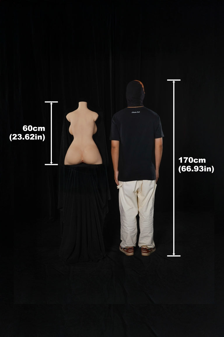 Torso 662# Sex Doll (Climax Lėlė ULW 60cm E-puodelis silikonas)