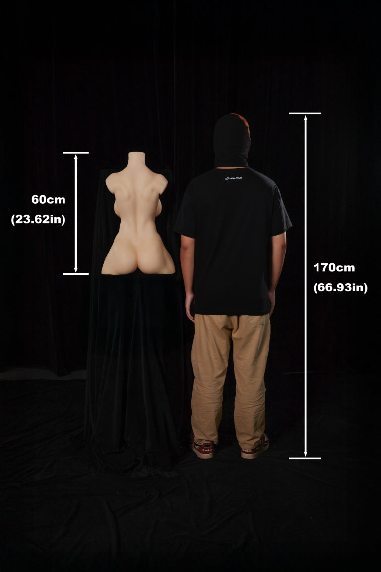 Torso 663# Sex Doll (Climax Lėlė ULW 60cm F-puodelis silikonas)