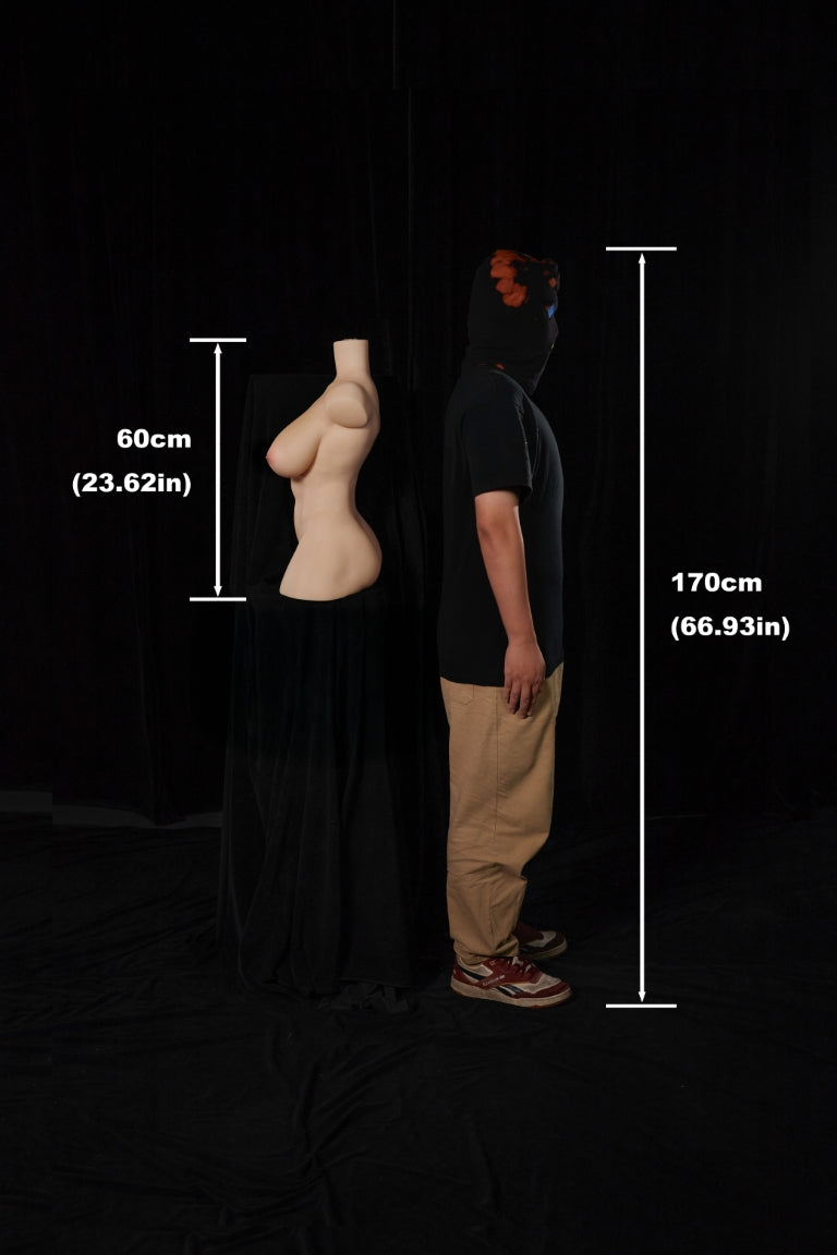 Torso 663# Sex Doll (Climax Lėlė ULW 60cm F-puodelis silikonas)