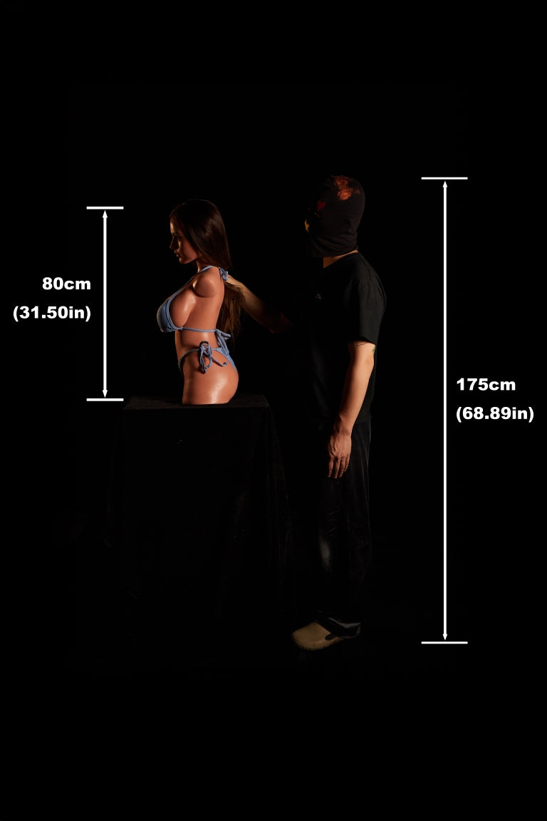 Eliza Torso Sex Doll (Climax Lėlė ULW 80cm G puodelis silikonas)