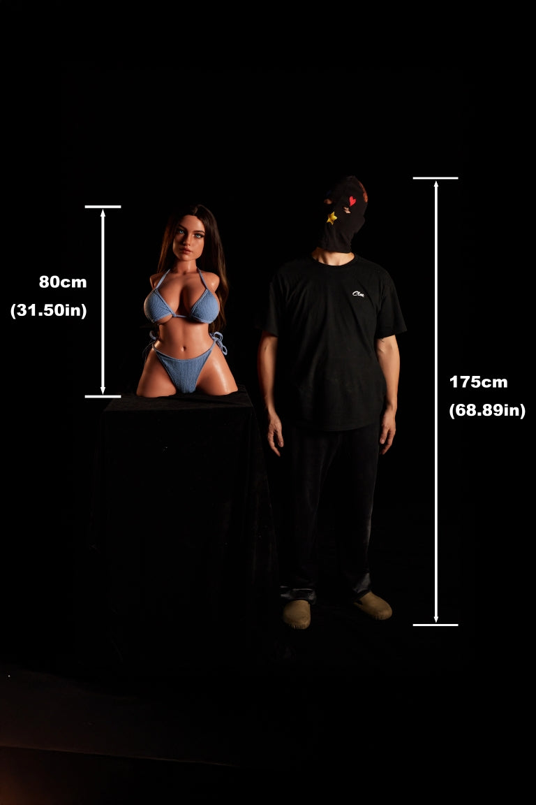 Eliza Torso Sex Doll (Climax Lėlė ULW 80cm G puodelis silikonas)
