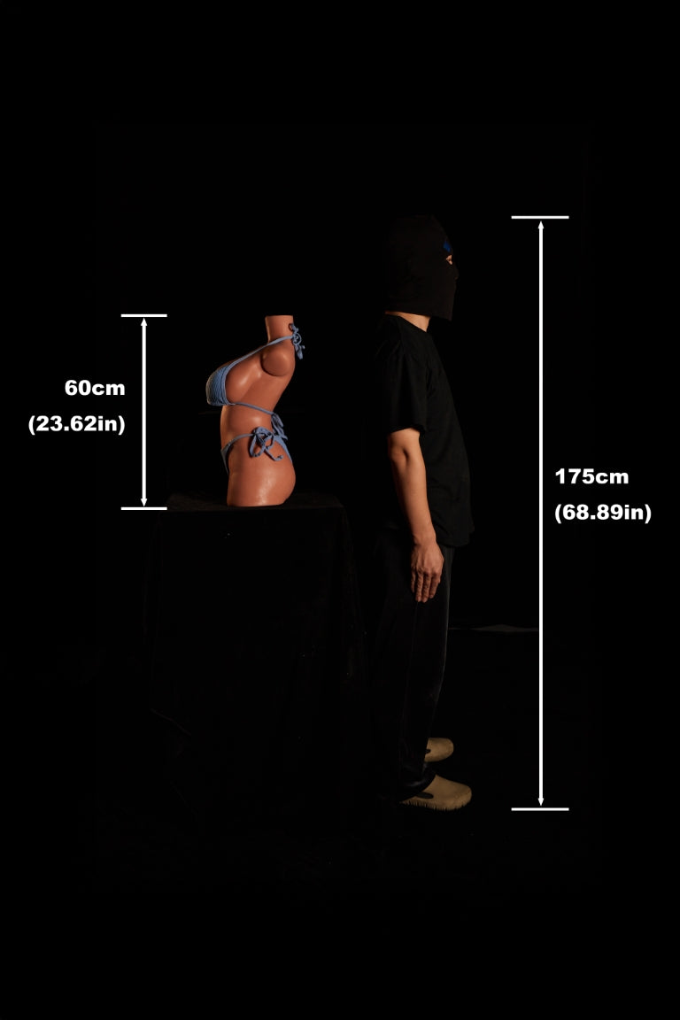 Torso 664# Sex Doll (Climax Lėlė ULW 60cm G puodelis silikonas)