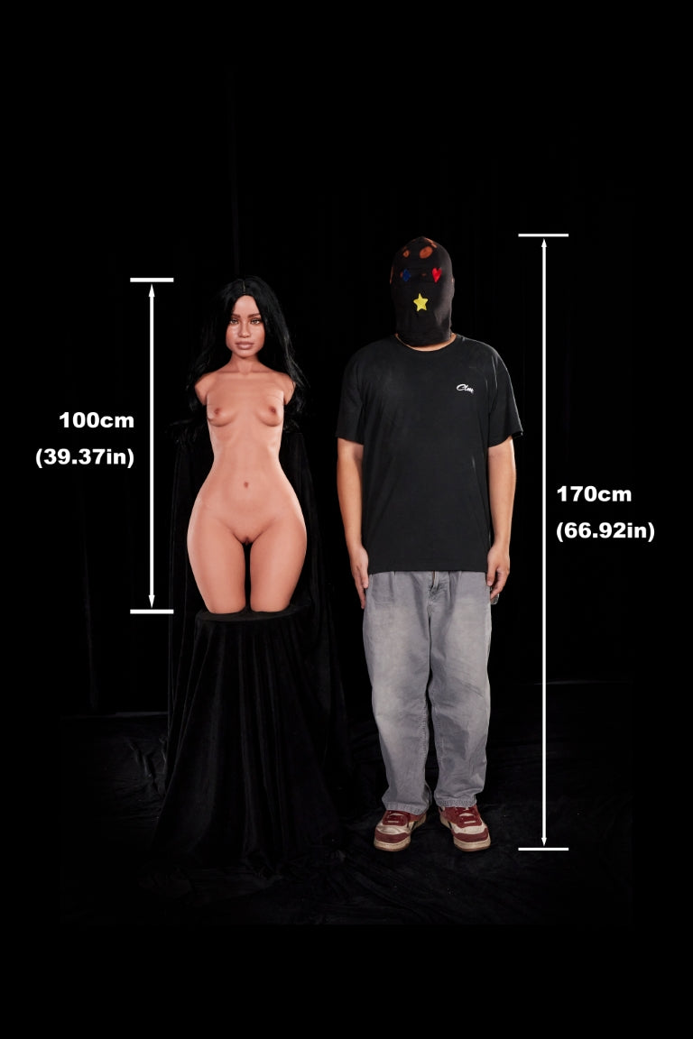 Raven Torso Sex Doll (Climax Lėlė ULW 100cm A formos puodelis silikonas)