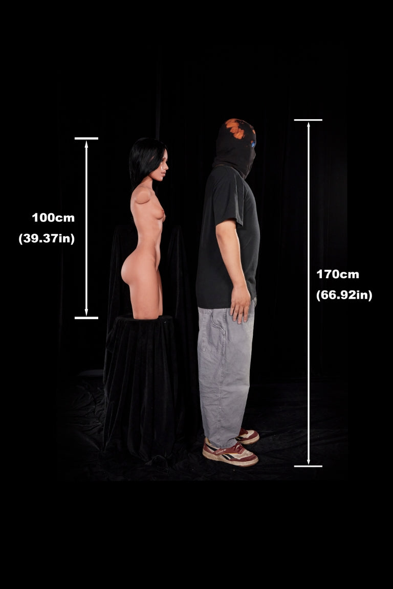 Raven Torso Sex Doll (Climax Lėlė ULW 100cm A formos puodelis silikonas)