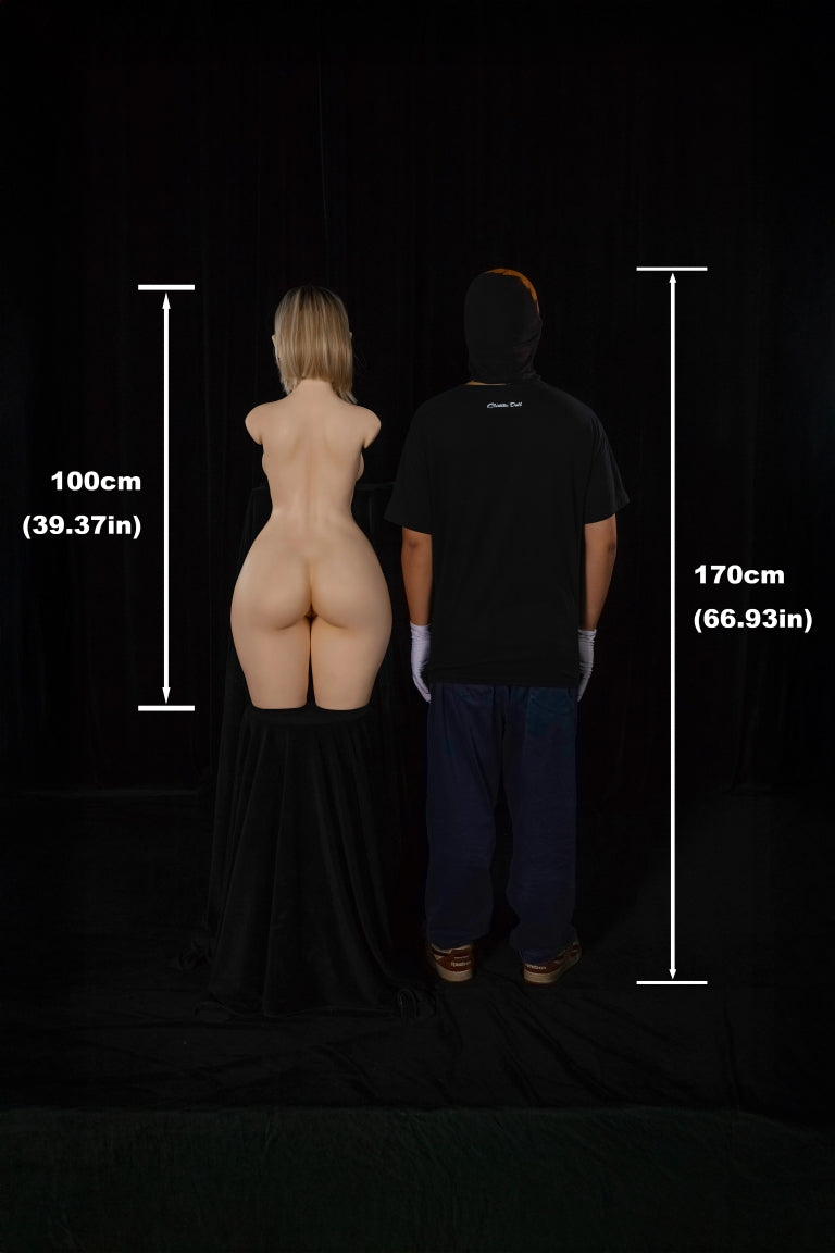 Eydis Torso Sex Doll (Climax Lėlė ULW 100cm E puodelis silikonas)
