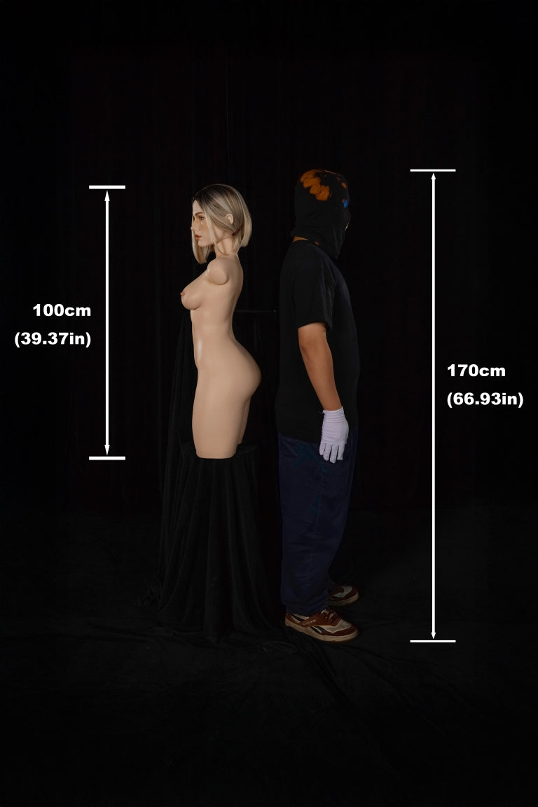 Eydis Torso Sex Doll (Climax Lėlė ULW 100cm E puodelis silikonas)