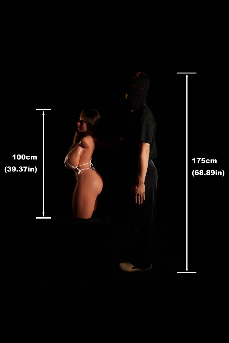 Hazel Torso Sex Doll (Climax Lėlė ULW 100cm K puodelis silikonas)