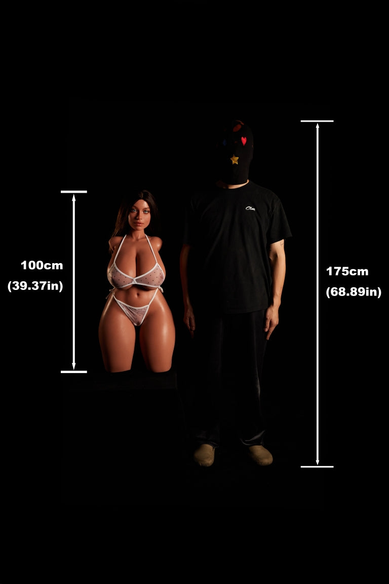 Hazel Torso Sex Doll (Climax Lėlė ULW 100cm K puodelis silikonas)
