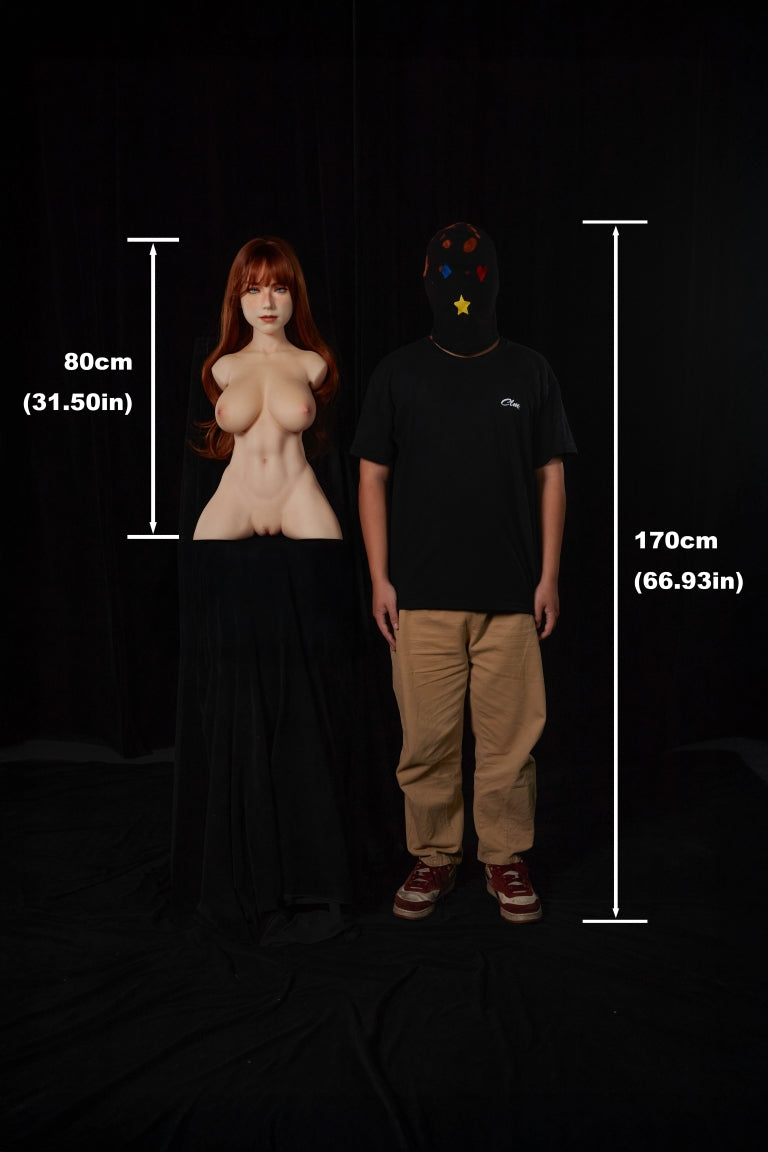 Livia Torso Sex Doll (Climax Lėlė ULW 80cm F puodelis silikonas)