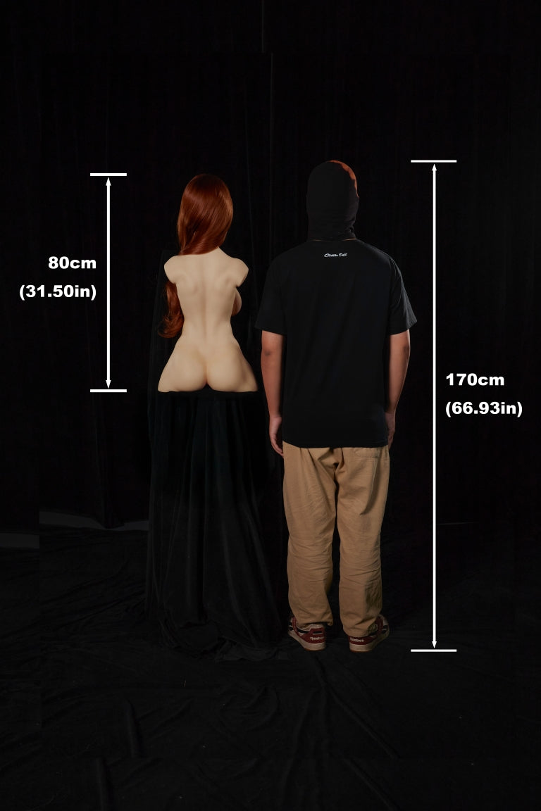 Livia Torso Sex Doll (Climax Lėlė ULW 80cm F puodelis silikonas)