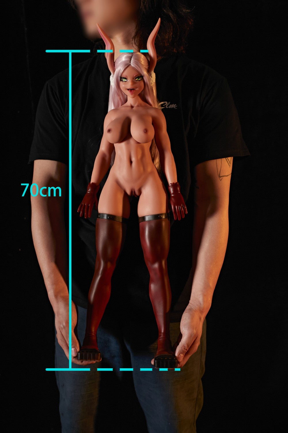 Mila Sex Doll (Climax Doll Mini 70cm D-puodelis, silikonas)