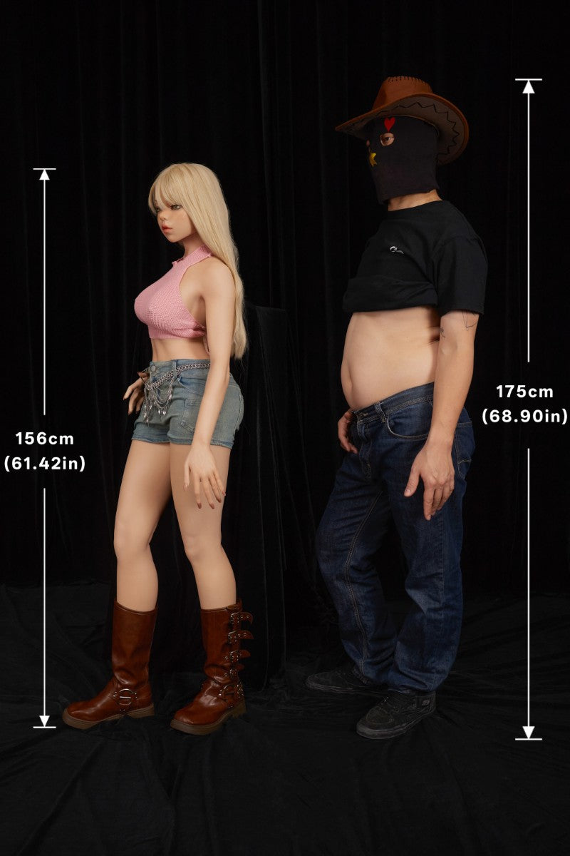 Sekso lėlė Rėja (Climax Lėlė ULW 156cm F-puodelis silikonas)