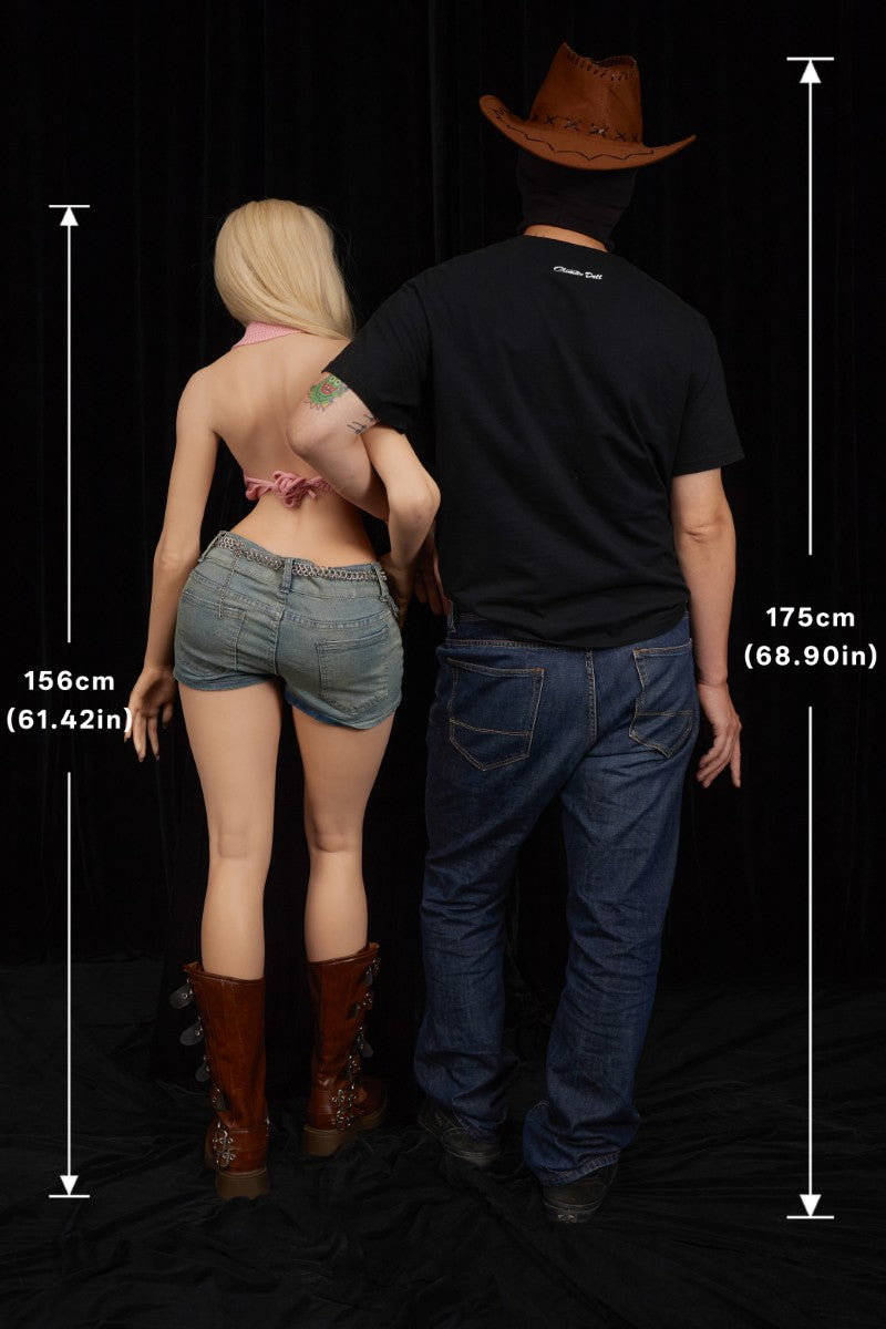 Sekso lėlė Rėja (Climax Lėlė ULW 156cm F-puodelis silikonas)