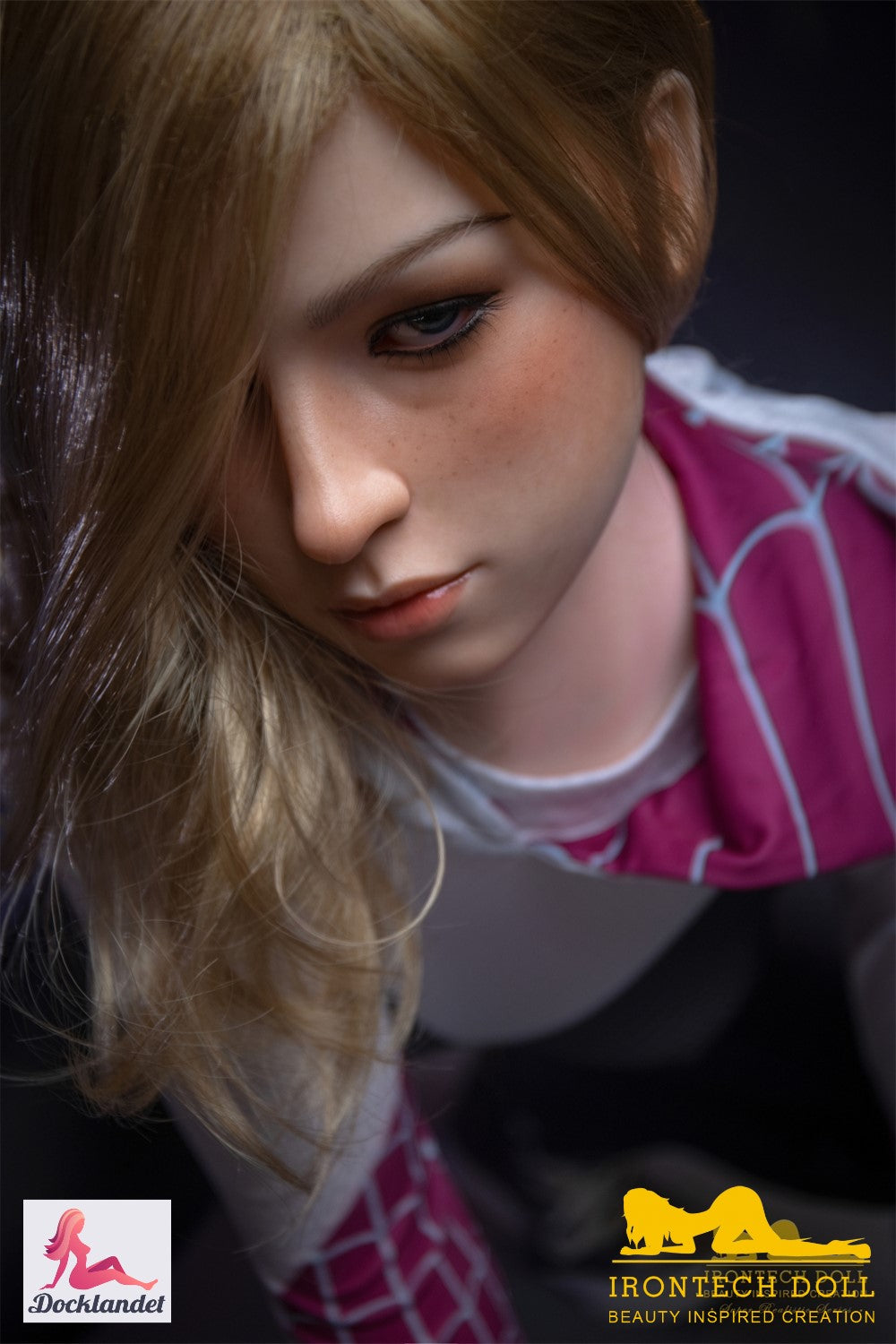 Gwen Sex Doll (Irontech Doll 167 cm E-puodelis S38 silikonas)
