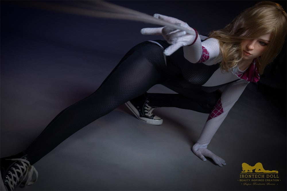 Gwen Sex Doll (Irontech Doll 167 cm E-puodelis S38 silikonas)