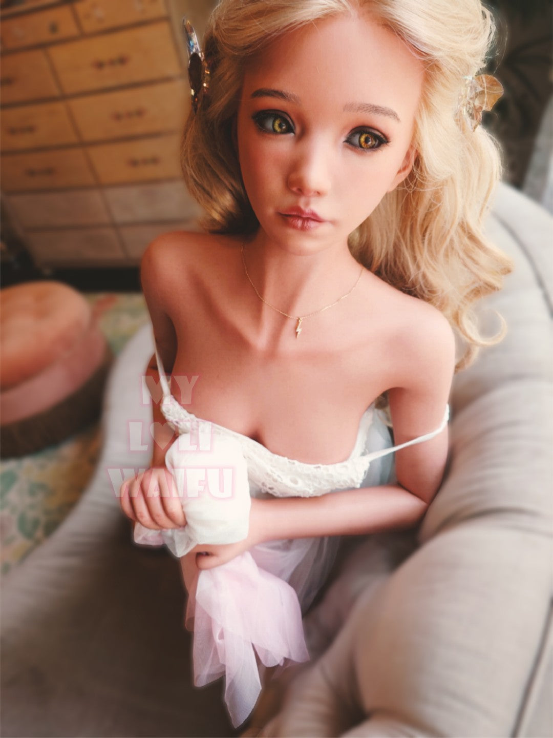 Tina sekso lėlė (My Loli Waifu 148 cm B-Cup #75 silikonas)